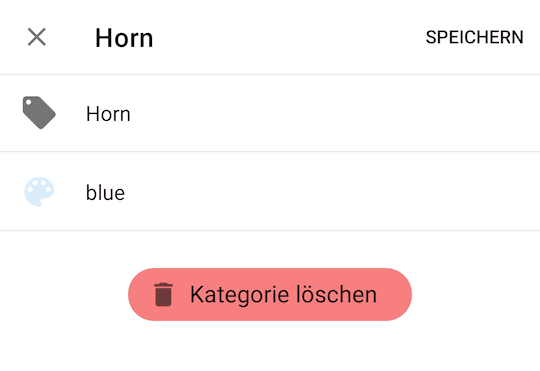 Kategorie bearbeiten